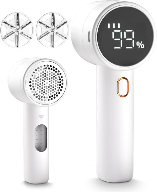 Rechargeable Electric Fabric Shaver – Portable Lint and Pilling Remover for Clothes & Upholstery