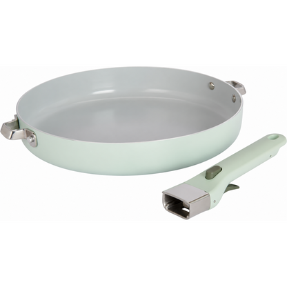 Ceramic Nonstick Frying Pan with Removable Handle
